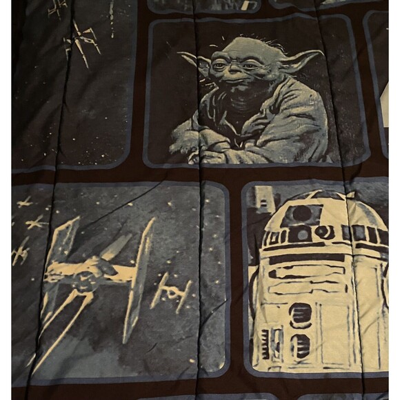 Vintage Star Wars Empire Strikes Back Comforter Twin/ Full 72x86 Jay Franco - Picture 15 of 16